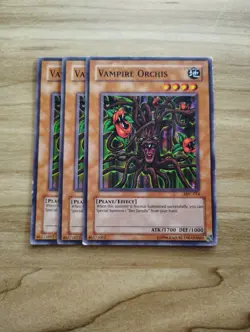 Yu-Gi-Oh! - Vampire Orchis 3X - Complete Playset - Image 1