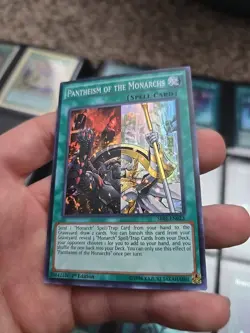 Pantheism of the Monarchs Super Rare 1st Edition SR01-EN023 Yugioh - Image 2
