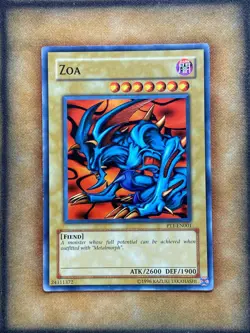 Yugioh Zoa PT1-EN001 Common Pharoah's Tour Promo MP - Image 1