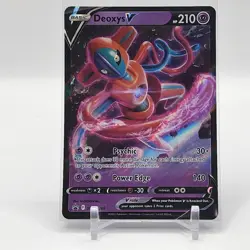 Deoxys V - SWSH266 - Black Star Promo - Pokemon Card - NM/M - Image 1