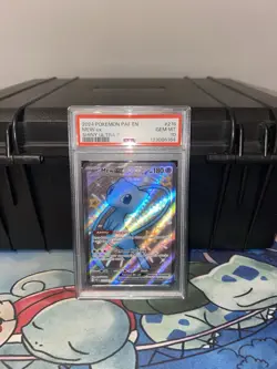 Mew Ex Shiny Ultra Rare 216/091 Paldean Fates Pokemon Card PSA 10 - Image 1