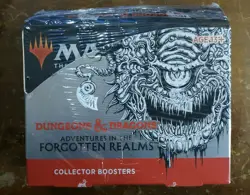 MTG Magic Gathering 1x D&D AFR Collector Booster Box Display Forgotten Realms - Image 1