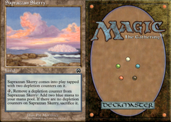 Magic the Gathering -MTG-Saprazzan Skerry - Image 1
