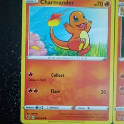 x6 Charizard Charmeleon Charmander evolution mixed lot of pokemon cards promo GX - Image 2