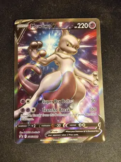 Pokemon TCG - Mewtwo V SWSH229 - Black Star Promo Holo - NM - Image 1