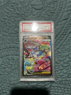 Pokemon TCG Mega-Venusaur EX Special Illustration Rare 177 PSA 10 Gem Mint - Image 1