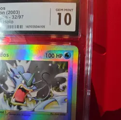 2003 Pokemon Gyarados Ex Dragon Reverse Holo - CGC 10 - Gem Mint #32 - Image 4