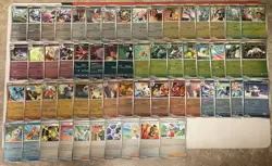 Mega Evolutions 58 Card Reverse Holo Lot Near Complete No Duplicates Pokemon - Image 1