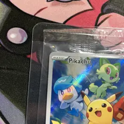 Pikachu 027 Near Mint Scarlet & Violet Black Star Promo #27 Pokemon TCG - sealed - Image 2
