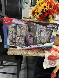 POKEMON TCG Prismatic Evolutions Premium Figure Collection ? In hand ? Sealed ? - Image 1