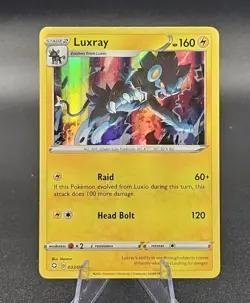 Shining Fates - Luxray 33/72 Holo Rare - Pokemon TCG 2021 Stage 2 HP160 - Image 1