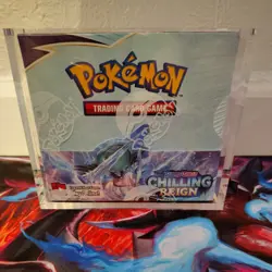 Chilling Reign Booster Box - New Factory Sealed - Pokemon TCG Sword & Shield 820650818462 - Image 1