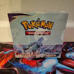 Chilling Reign Booster Box - New Factory Sealed - Pokemon TCG Sword & Shield 820650818462 - Image 2