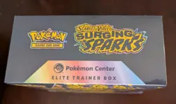 Surging Sparks - SV08 - Pokemon Center Elite Trainer Box- ETB - New Sealed - Image 3