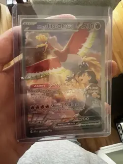 Pokemon TCG Ethan's Ho-Oh EX Sir 230/182 Destined Rivals Mint/Nm Condition - Image 2
