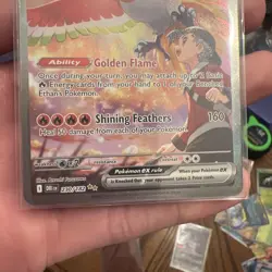 Pokemon TCG Ethan's Ho-Oh EX Sir 230/182 Destined Rivals Mint/Nm Condition - Image 5