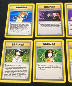 Gym Heroes / Challenge Trainer LOT of 6 Pokemon cards non holo Rares Lt Surge - Image 2