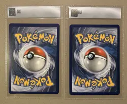 Lot of 2 - JUMBO Gengar EX Oversized TCG Card 34/119 Pokemon CGC 8 & 9 Mint NM - Image 2