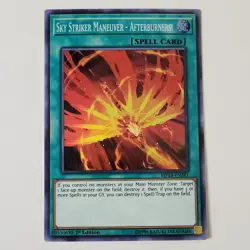 Sky Striker Maneuver - Afterburners - MP19-EN261 - NM/VLP - Super Rare - 1st ed - Image 1
