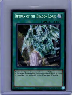 Return of the Dragon Lords Secret Rare Legendary Collection Kaiba LCKC-EN074 NM - Image 1