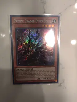 Yugioh Primite Dragon Ether Beryl BLMM-EN130 Secret Rare 1st Ed NM - Image 1