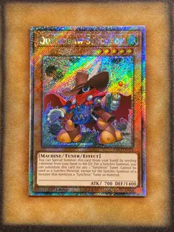 Yugioh Quickdraw Synchron RA03-EN228 Platinum Secret Rare 1st Ed NM - Image 1
