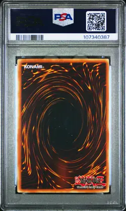 2010 YU-GI-OH! TSHD-THE SHINING DARKNESS GHOST RARE BLACK-WINGED DRAGON PSA 6 - Image 2