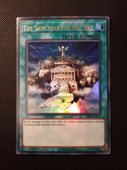 Yu-Gi-Oh! The Sanctuary in the Sky, GFP2-EN151 UR, 1. Edition, Englisch, Near M. - Image 1