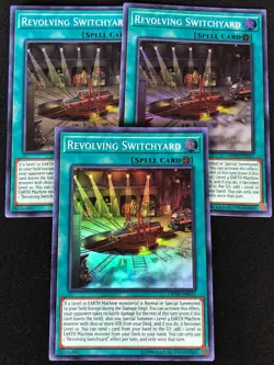 YUGIOH REVOLVING SWITCHYARD OP10-EN011 SUPER X3 (NM) - Image 1