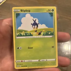 Pokemon TCG Lost Origin Blipbug 18/196 Regular Common Card NM 2022 - Image 3