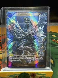 Godzilla Card Game Godzilla (2000) ENGLISH EBP01-042+ SSP Godzilla vs Godzilla - Image 1