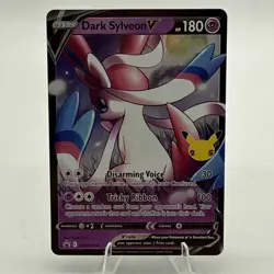 Dark Sylveon V SWSH134 SWSH: Sword & Shield Promo Cards Holo - Image 1