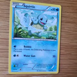 SQUIRTLE 14/101 POKEMON CARD (PLASMA BLAST SET) - Image 3