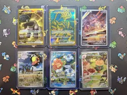 Pokemon TCG Illustration Rare and Full Art 24 card lot | PAF, SSP and ETC - Image 1