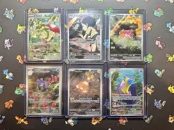 Pokemon TCG Illustration Rare and Full Art 24 card lot | PAF, SSP and ETC - Image 2