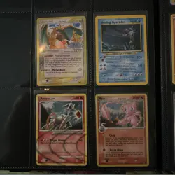 Pokemon Card Binder Lot-Shining Gyarados NM-LP Charizard Crystal Guardian Stamp - Image 1