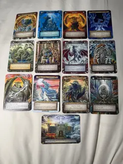 Sorcery Contested Realm Dragonlord Non-Foil Card Set with Box - Image 1
