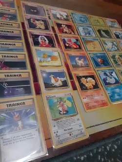 35 Vintage Pokemon Base Set 1999 Cards *CLEANEST COPIES* Bulk Lot - Image 2