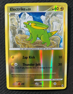Electrike 62/99 Reverse Holo Pokemon Card - Platinum Arceus set - 2009 - LP - Image 1
