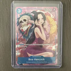 Boa Hancock (Alt Art) OP13-051 R Carrying on His Will ONE PIECE Card ENGLISH NM - Image 1