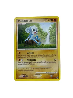 Meditite - 89/130 - Diamond & Pearl - Common - Pokemon Card - NM - Image 1