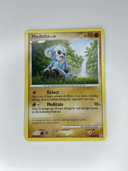 Meditite - 89/130 - Diamond & Pearl - Common - Pokemon Card - NM - Image 2