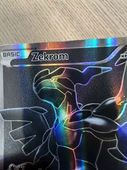 Pokemon TCG Zekrom Black White Holo Full Art Ultra Rare Card 114/114 - Image 4