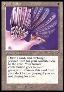 MTG English Jeweled Bird NM Normal Arabian Nights - Image 1