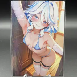 Furina Genshin Impact Anime Waifu Card Doujin ACG Goddess Holo - Image 2