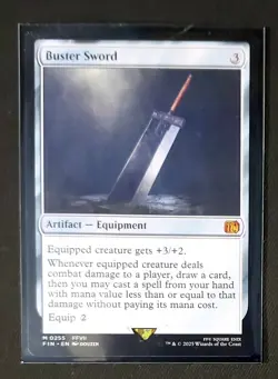 MTG Buster Sword Final Fantasy Regular Card M0255 FFVII Non-Foil 🔥 - Image 3