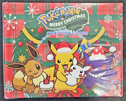 Pokemon Merry Christmas Card Database Factory Sealed Box - Image 1