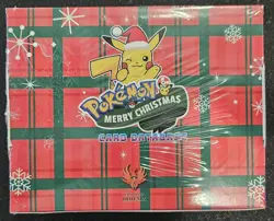 Pokemon Merry Christmas Card Database Factory Sealed Box - Image 2