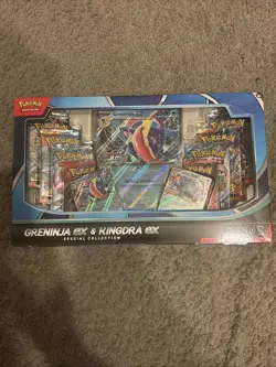 Pokemon Trading Card Game Greninja ex and Kingdra ex Special Collection Box - Image 1