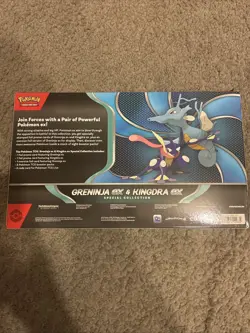 Pokemon Trading Card Game Greninja ex and Kingdra ex Special Collection Box - Image 2